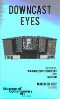 downcast eyes