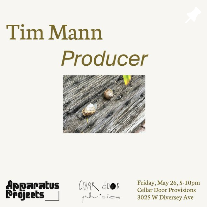 Tim Ruddy Proeducer Tim Mann: Producer - The Visualist